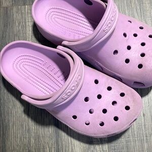 CROCS Purple Water Shoes with Perforated Design